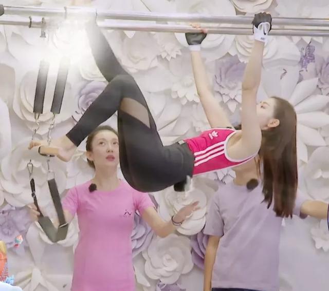 张天爱健身日常_健身狂魔女艺人_娱乐圈 健身 明星